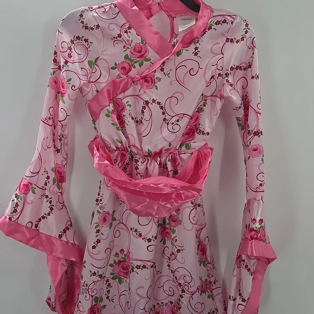 Floral Asian Princess Kids Costume
